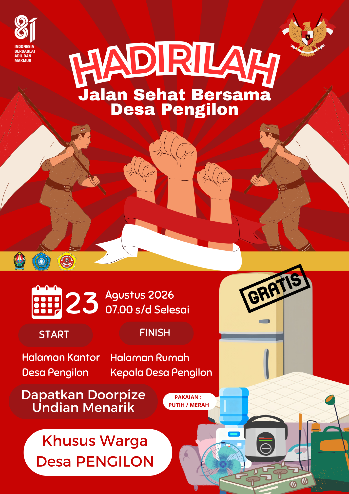 Jalan Sehat Desa Pengilon